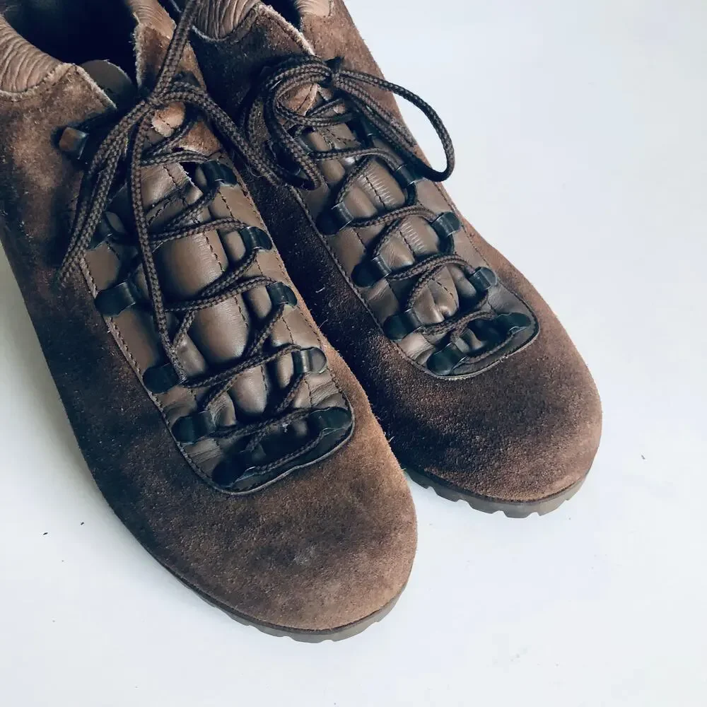 VTG Dunham Tyroleans Men's 6.5 / Women's 8 Italian Suede Hiking Boot
